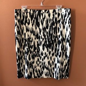 Ann Taylor Women’s Printed Pencil Skirt